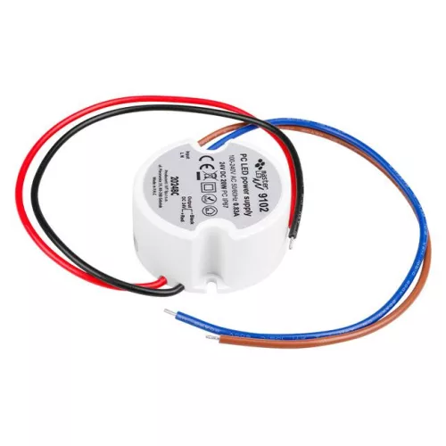 LED tápegység, falba építhető, kültéri, 24V, 20W, 0.83A, IP67, Masterled