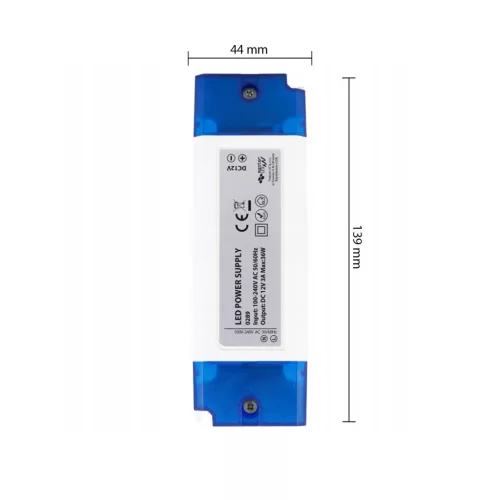 LED bútor tápegység 12V 36W 3A belső Masterled