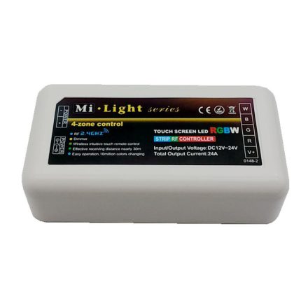 RGB+W 12/24V 10A Mi-Light Wi-Fi LED vezérlő - FUT038