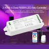 Vezérlő RGB+W LED szalag vezérlő 12/24V 12A Mi-Light Wi-Fi FUT038M
