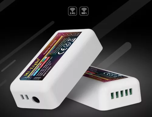 RGB+W 12/24V 10A Mi-Light Wi-Fi LED vezérlő - FUT038