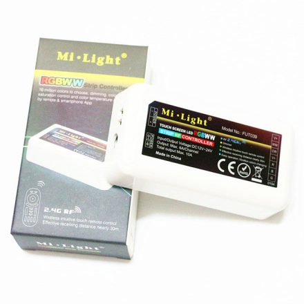 Vezérlő RGB+CCT 12/24V 10A Mi-Light Wi-Fi LED szalagokhoz - FUT039