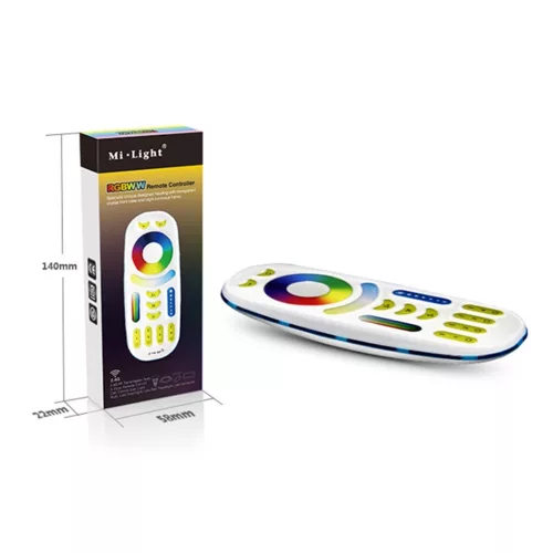 RGB+CCT LED rádió távirányító 4 ZONES TOUCH Wi-Fi Mi-Light - FUT092