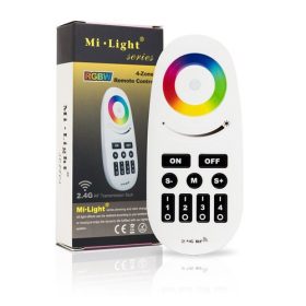   RGB LED RGB+W rádiós távirányító 4 ZÓNÁS Wi-Fi TOUCH Mi-Light - FUT095