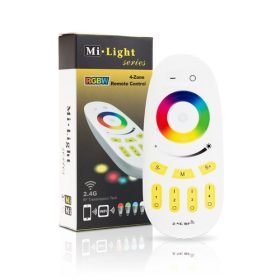   RGB LED RGB+W rádiós távirányító 4 ZÓNÁS Wi-Fi TOUCH Mi-Light - FUT096