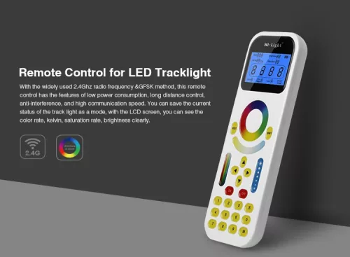 MONO / CCT / RGB / RGB+W LED távirányító 99 ZÓNA Wi-Fi Mi-Light - FUT090