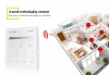 MONO LED fali panel 4 ZÓNÁS Mi-Light fényerő-szabályozó - B1