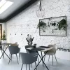LUKSOR S 8851 Nowodvorski mennyezeti lámpa fekete E27 függesztett drót acél ⌀37 cm minimalista