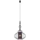 ABI M 8866 Nowodvorski mennyezeti lámpa fekete E27 függesztőhuzal acél ⌀40 cm modern