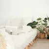 AVEIRO 5125 Nowodvorski asztali lámpa fehér E27 asztali drót acél retro
