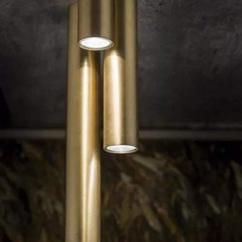 Felületre szerelhető lámpatest EYE 8913 Nowodvorski Brass GU10 Halogén Spot Tube Steel Modern