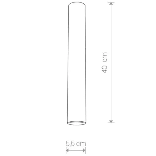 Felületre szerelhető lámpatest EYE 8913 Nowodvorski Brass GU10 Halogén Spot Tube Steel Modern