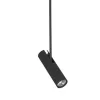 EYE SUPER B 6503 Nowodvorski függőlámpa fekete GU10 mennyezeti túlnyúlás 77cm modern