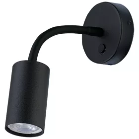   EYE FLEX 9068 Nowodvorski fali lámpa fekete GU10 fali lámpacső rugalmas kar acél minimalista