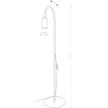 EYE FLEX 8935 Nowodvorski állólámpa fekete GU10 rugalmas kar acél minimalista