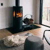 TECHNO 9145 Nowodvorski fali lámpa fekete-fehér E27 fali lámpa széles loft acél