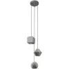 GEOMETRIC 9695 Nowodvorski beton GU10 függesztett modern mennyezeti lámpa