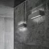 Fali lámpa SOLID 9721 Nowodvorski Szürke 2xE27 Fali lámpa Beton Vakolat + Üveg 51 cm Minimalista