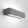 Fali lámpa SOLID 9721 Nowodvorski Szürke 2xE27 Fali lámpa Beton Vakolat + Üveg 51 cm Minimalista