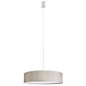   Mennyezeti lámpa TURDA 8946 Nowodvorski Szürke 3xE27 Függesztett Kerek PVC + Acél 50 cm Classic