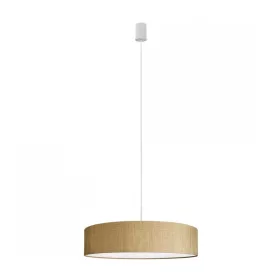   Mennyezeti lámpa TURDA 8950 Nowodvorski Gold 3xE27 Függesztett Kerek PVC + Acél 65 cm Classic