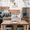 BIO 6333 Nowodvorski fa mennyezeti lámpa GU10 függesztett rétegelt lemez Boho