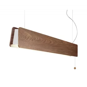   OSLO LED 9315 Nowodvorski függesztett lámpa fa 16W LED cső T8 3000K meleg