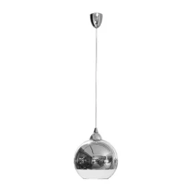   GLOBE 4952 Nowodvorski mennyezeti lámpa Ezüst E27 Függesztett Golyós Acél + Üveg ⌀20 cm Modern