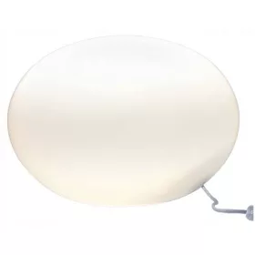   NUAGE 7021 Nowodvorski asztali lámpa fehér E27 asztali lámpa üvegbúra acél+üveg ⌀22,5 cm modern