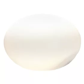   NUAGE 7022 Nowodvorski asztali lámpa fehér E27 asztali lámpa üvegbúra acél+üveg ⌀30 cm modern