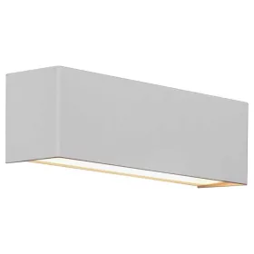   STRAIGHT 6354 Nowodvorski fali lámpa szürke E14 hosszúkás fali lámpa hossza 26 cm minimalista