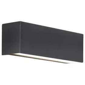   STRAIGHT 6350 Nowodvorski grafit fali lámpa E14 hosszúkás fali lámpa hossza 26 cm minimalista