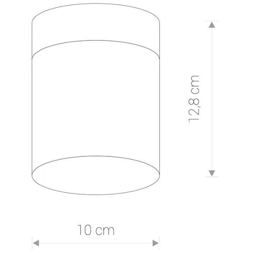 CAYO 9505 Nowodvorski fehér króm mennyezeti rögzítő G9 felületre szerelt fürdőszobai acél+üveg modern