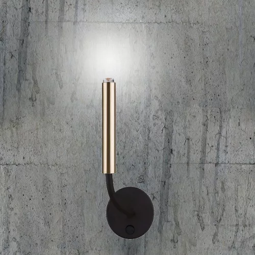 STALACTITE 8352 Nowodvorski fekete és arany G9 fali lámpa minimalista