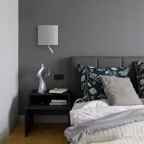 BORDE II 7985 Nowodvorski Fali lámpa Fehér E27+G9 Modern fali lámpa