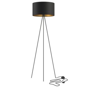   CADILAC I 7991 Nowodvorski állólámpa fekete és arany E27 állványos állólámpa magasság 156 cm modern