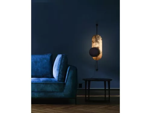WHEEL LUX I 8430 Nowodvorski fali lámpa fekete és arany G9 fali lámpa Modern