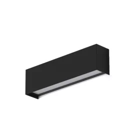   STRAIGHT XS 7601 Nowodvorski fali lámpa fekete E14 fali lámpa 26cm minimalista