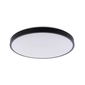   LED felületre szerelhető mennyezeti fürdőszobai lámpa AGNES ROUND 8183 22W 4000K IP44 fekete Nowodvorski
