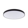LED felületre szerelhető mennyezeti fürdőszobai lámpa AGNES ROUND 8185 64W 4000K IP44 fekete Nowodvorski