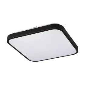   LED felületre szerelhető mennyezeti fürdőszobai lámpa AGNES SQUARE 8108 16W 3000K IP44 fekete Nowodvorski