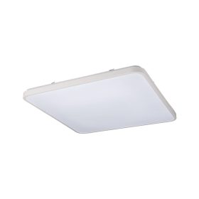   LED felületre szerelhető mennyezeti fürdőszobai lámpa AGNES SQUARE 8114 64W 3000K IP44 fehér Nowodvorski