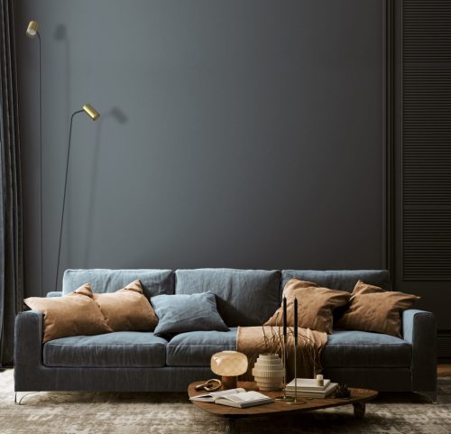 MONO II FL 7712 Nowodvorski állólámpa fekete és arany 2xGU10 modern állólámpa