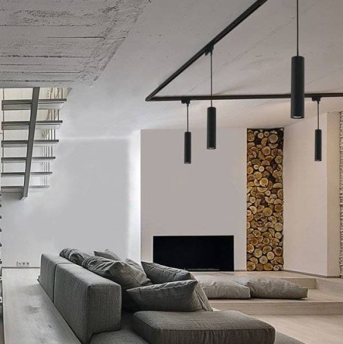 Függesztett sínes lámpa PROFIL BIT LED GU10 ES111 Fekete sínekhez, egyfázisú 8823 Nowodvorski