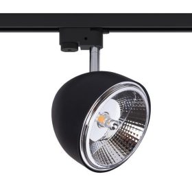   Nyomvonalú spotlámpa PROFIL VESPA GU10 ES111 fekete sínlámpa, egyfázisú 8825 Nowodvorski