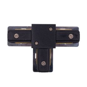   Háromszoros csatlakozó PROFIL T-CONNECTOR Fekete póló egyfázisú sínekhez 9186 Nowodvorski