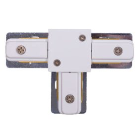   Háromszoros csatlakozó PROFIL T-CSATLAKOZÓ Fehér T-idom egyfázisú sínekhez 9187 Nowodvorski