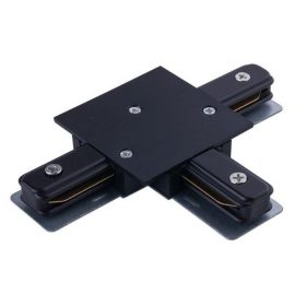   Háromszoros csatlakozó, süllyesztett PROFILOS T-CSATLAKOZÓ Fekete Tee egyfázisú gyűjtősínekhez 8835 Nowodvorski