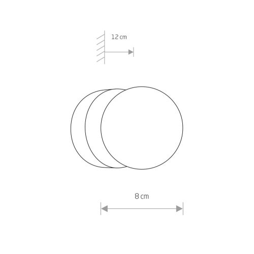 BRAZOS 8057 Nowodvorski fali lámpa fekete-fehér G9 IP44 modern fürdőszobai fali lámpa