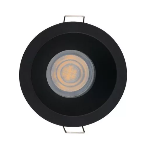 Süllyesztett LED fürdőszoba mennyezeti lámpa CHARLIE 8367 GU10 IP20/IP54 Fekete Nowodvorski